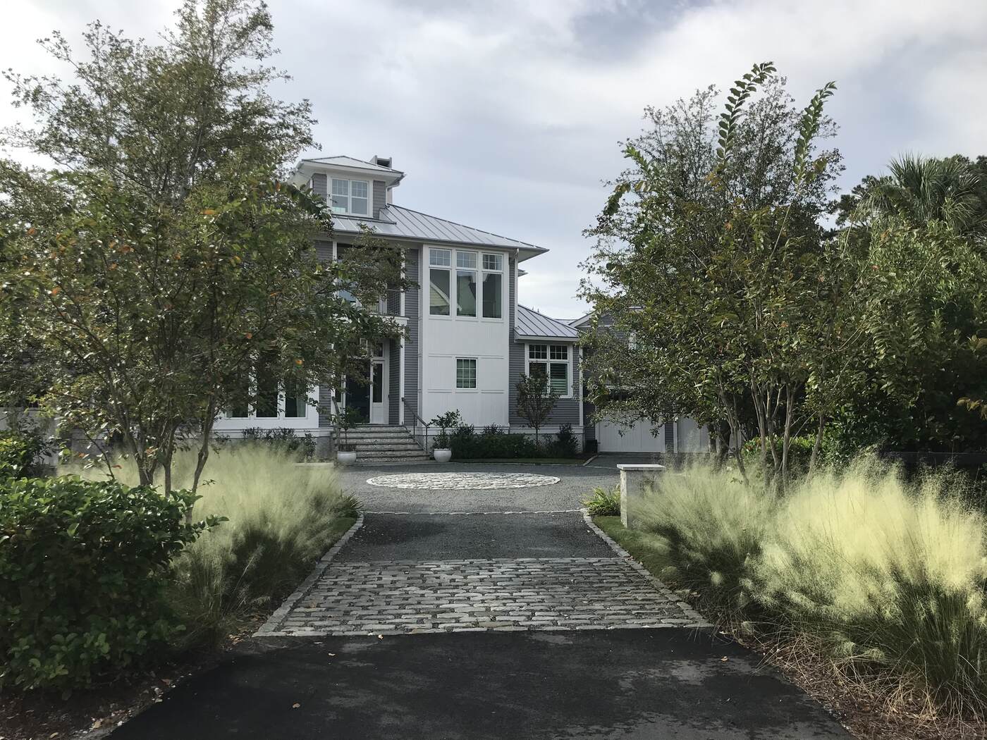 Palmetto Bluff landscaping and driveway